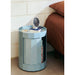 Facet Cabinet incl. feet and castors low in misty blue von HAY