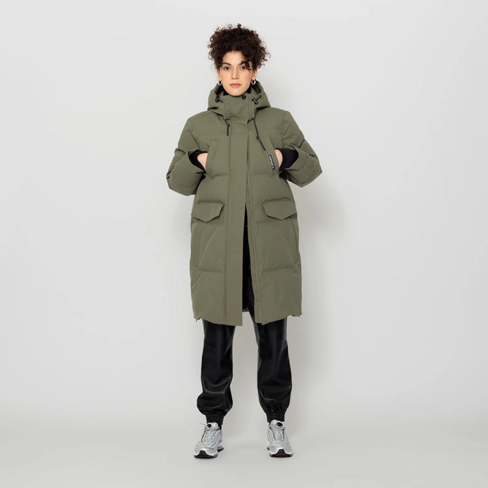 Winterjacke «EYE» indeep Lichen green von Gofranck