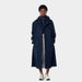 Wasserdichter Trenchcoat «Slush» in mood indigo von Gofranck - Gr. M