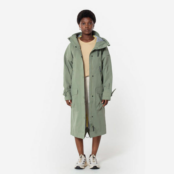 Regenparka «Hot Summer» in oil green von Gofranck - Gr. M