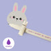 Löschbarer Gelstift «Bunny» in purple von Legami