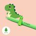 Löschbarer Gelstift «Dino» in grün von Legami