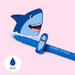Löschbarer Gelstift «Happy Shark» in blau von Legami Lo
