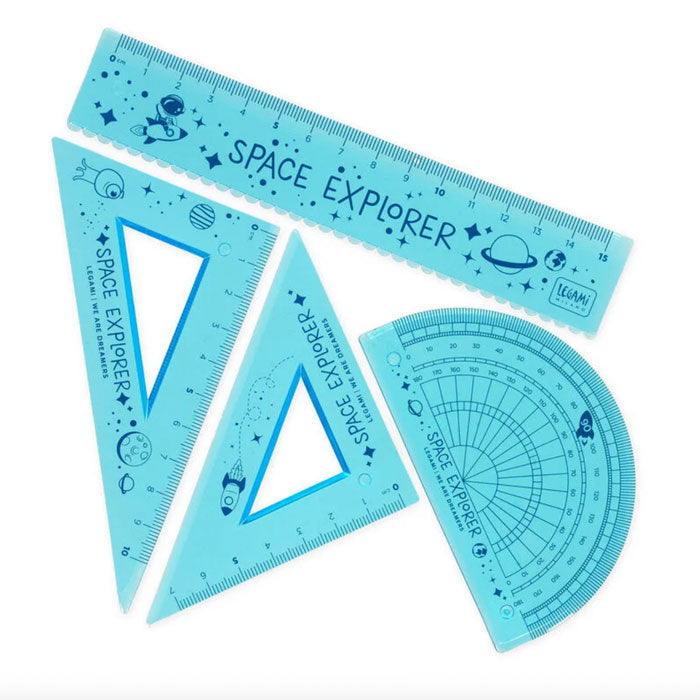 Geometrieset «Space» von Legami