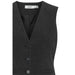 Weste «Danta» in black melange (dunkelgrau) von B.young