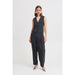 Weste «Danta» in black melange (dunkelgrau) von B.young