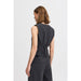 Weste «Danta» in black melange (dunkelgrau) von B.young