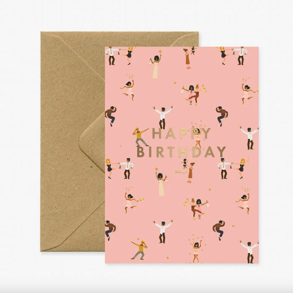 Karte «Happy Birthday Dancers» von All the ways to say