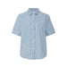 Jeanshemd «Laro» in blue stripe denim von b.young