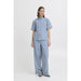 Jeanshemd «Laro» in blue stripe denim von b.young