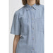 Jeanshemd «Laro» in blue stripe denim von b.young