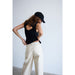 Jeans «Carolinas» in sandshell von ICHI