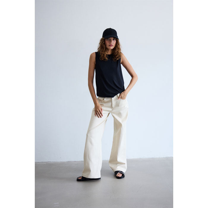 Jeans «Carolinas» in sandshell von ICHI