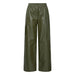 Kunstlederhose «Daja» in olivegrün von b.young