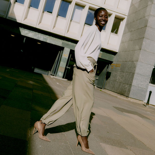 Hose «Dalano» in olivegrün von b.young