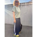 Hose «Danta» in medieval blue mix von b.young