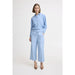 Cropped Jeanshose «Kosmo» in hellblau von b.young
