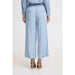 Cropped Jeanshose «Kosmo» in hellblau von b.young