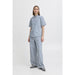 Jeanshose «Laro» in blue stripe denim von b.young