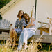 Jeanshose «Laro» in blue stripe denim von b.young