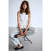 Hose «Leevana» in London Fog Melange von ICHI