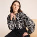 Bluse «Gocina» in schwarz/weiss von ICHI