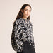 Bluse «Gocina» in schwarz/weiss von ICHI