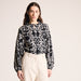Bluse «Gocina» in schwarz/weiss von ICHI