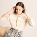 Cardigan «Ketty» in Birch von ICHI