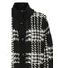 Jacke «Azito» in schwarz/weiss von ICHI