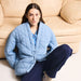 Jacke «Hevira» in hellblau von ICHI