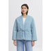 Jacke «Hevira» in hellblau von ICHI