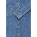 Jeanshemd «Kapuca» in mid blue denim von b.young