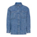 Jeanshemd «Kapuca» in mid blue denim von b.young