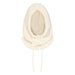 Kappe «Balaclava» in off-white von b.young