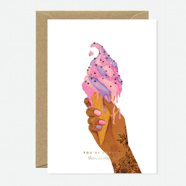 Karte «Cooler than Icecream» von All the ways to say