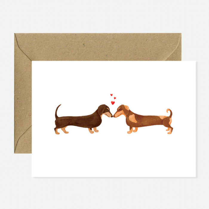 Karte «Dackel Lovers» von All the ways to say