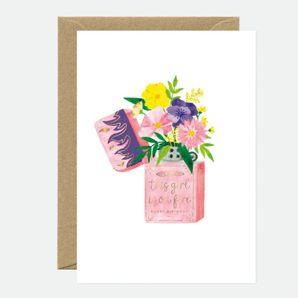 Karte «Flower Lighter» von All the ways to say