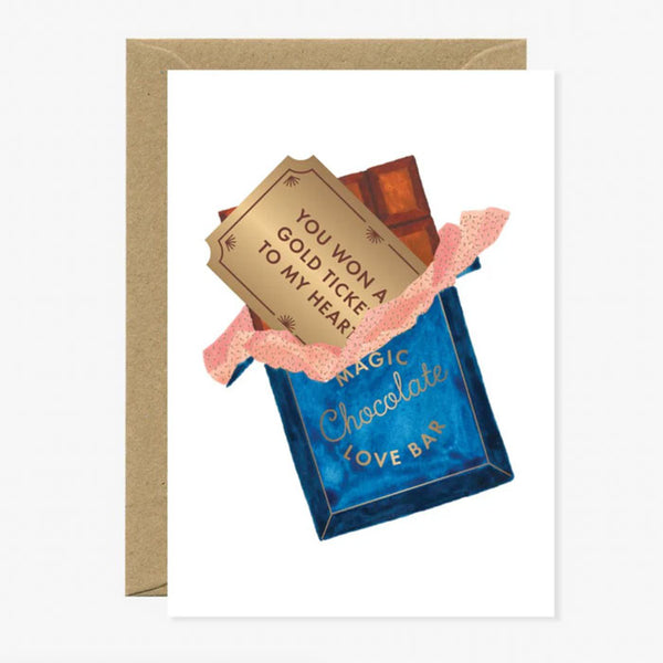 Karte «Golden Ticket» von All the ways to say