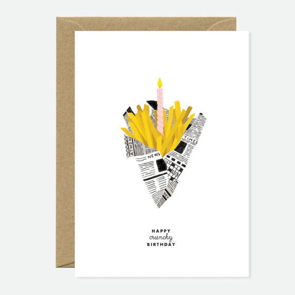 Karte «Happy crunchy birthday» von All the ways to say