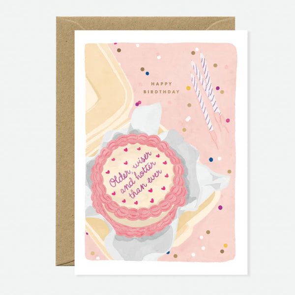 Karte «Older wiser cake» von All the ways to say