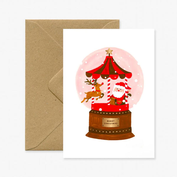Karte «Santa Snowball» von All the ways to say