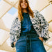 Belt-Jeans «Kimu» in blau von b.young