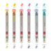 Set mit 6 Textmarkern «Kitty» in Pastellfarben von Legami