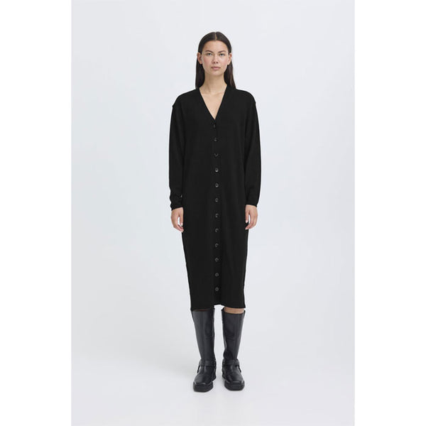 Kleid «Boston» in schwarz von ICHI