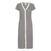 Strickkleid «Lorianna» gestreift von ICHI