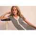 Strickkleid «Lorianna» gestreift von ICHI