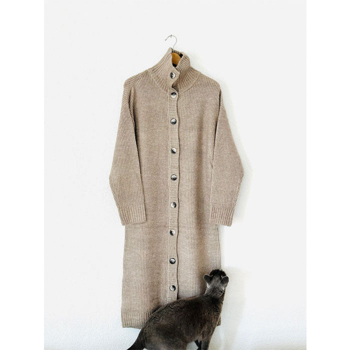 Long Cardigan «Marianne» in string melange von b.young