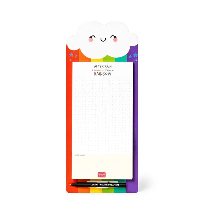 Magnet-Notizblock «Don‘t Forget - Rainbow» von Legami