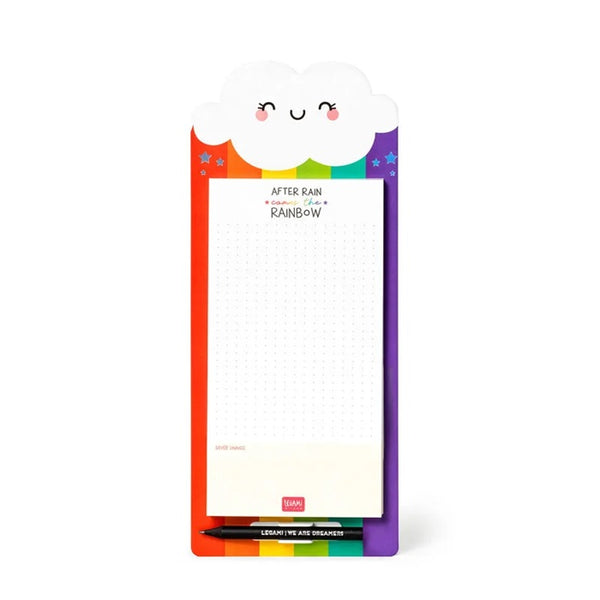 Magnet-Notizblock «Don‘t Forget - Rainbow» von Legami